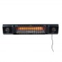 SUNRED | Heater | SOUND-2000W, Sun and Sound Ultra Wall | Infrared | 2000 W | Number of power levels | Suitable for rooms up to - 2